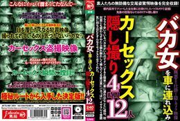 アダルトDVD・裏DVDサイト バカ女を車に連れ込みカーセックス隠し撮り 4時間12人